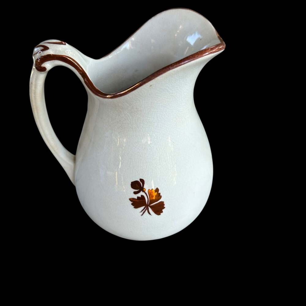 Alfred Meakin Antique Tea Leaf Lustre   Ironstone Milk Pitcher